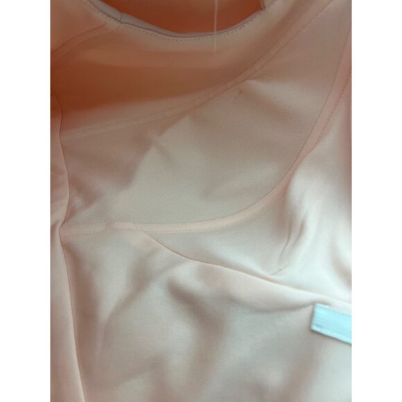 Xscape Women Blush Off Shoulder Crepe Formal Maxi Dress Size 18W - Picture 13 of 13